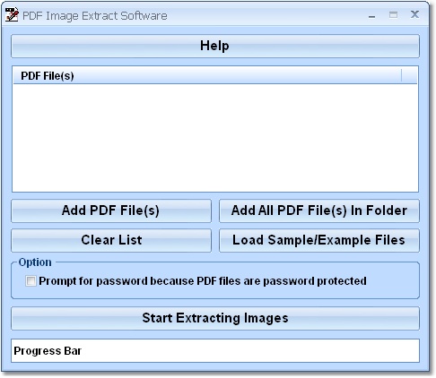 PDF Image Extract Software